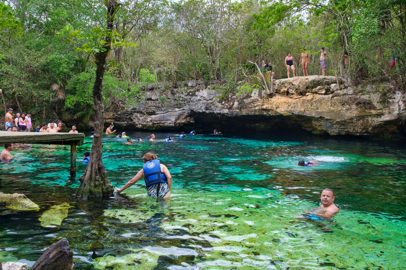 Cenote Santa Cruz Speedy Shuttle Cancun